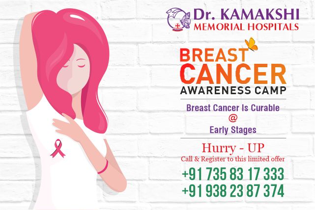 drkmh Breast cancer awareness camp 2019