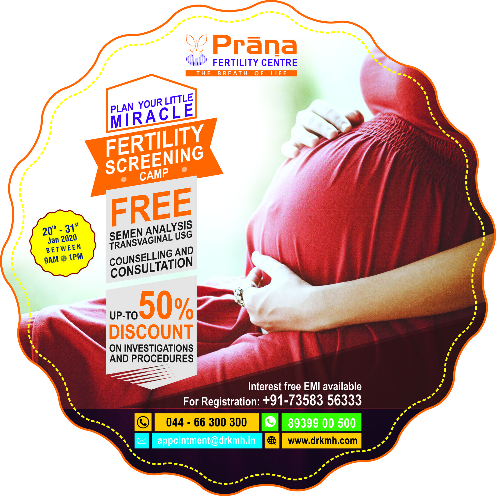 drkmh Fertility Screening Camp